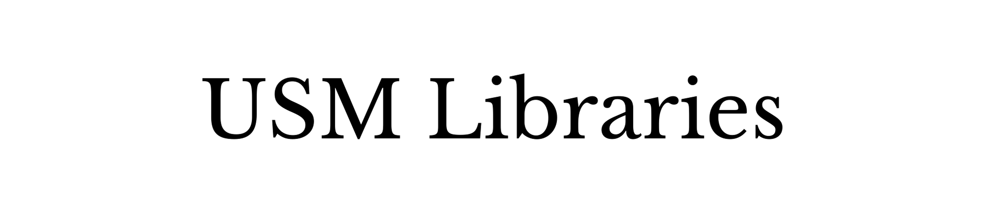 USM Libraries
