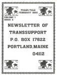 Trans-Talk, Vol.1, No.2 (February 1995)