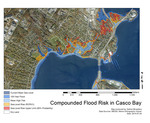 Compounded Flood Risk in Casco Bay by Nathan Broaddus