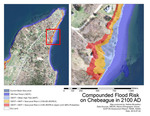 Compounded Flood Risk Chebeague Island 2100 by Nathan Broaddus