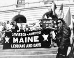 Pre-Pride Rally – May, 1993 by Annette Dragon
