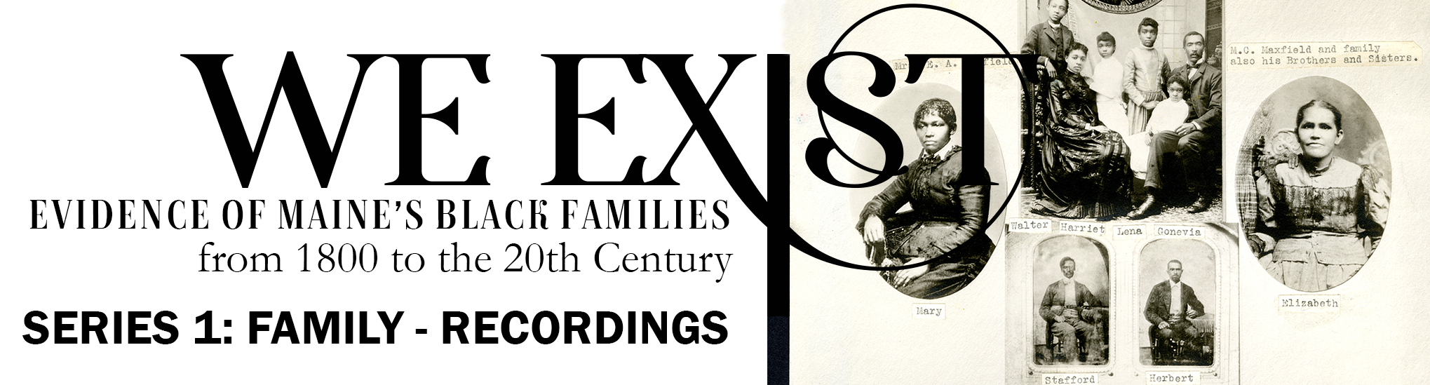 Series 1: Family - Recordings