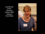 Lisa Bunker (Chair, Sampson Center LGBT Advisory Committee)
