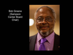 Bob Greene (Sampson Center Board Chair)