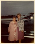 Betty Olson with Graziella Lowell Photograph