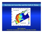 Red Tides in Casco Bay and the Gulf of Maine [2011 Presentation] by Don Anderson