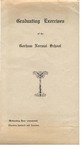 Gorham Normal School Commencement Program 1914