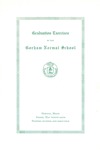 Gorham Normal School Commencement Program 1944