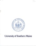 University of Southern Maine Commencement Program 1991