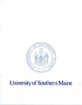 University of Southern Maine Commencement Program, 1992