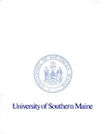 University of Southern Maine Commencement Program, 1995