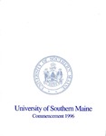 University of Southern Maine Commencement Program, 1996 by University of Southern Maine