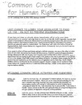 Common Circle for Human Rights, Vol.1, No.3 (April 1997) by M. Lichtman