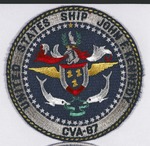 United States Ship John F. Kennedy CVA-87 Patch