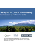 The Impact of COVID-19 on Volunteering:Results of a survey of Maine non-profits by Sarah Goan