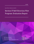 "Maine Office of Behavioral Health’s Section 17 Self-Direction Pilot Program: Evaluation Report" by Rachel M. Gallo MPH, Sarah Goan, Emma Schwartz, and Aaron Rose