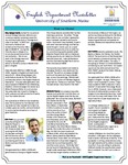 English Department Newsletter 2013 by English Department, University of Southern Maine