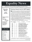 Equality News (Winter 2004-2005) by Rodney Mondor