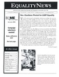 Equality News (Autumn 2006) by Matthew R. Dubois