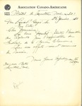 Letter from Yvonne Desjardins to Louis-Philippe Gagné
