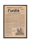 L'Unite, v.5 n.9, (September 1981) by Franco-American Collection