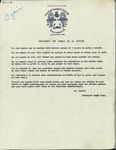 Jacques Cartier Club de Raquetteurs Reglements des Commis de la Cantine by Franco-American Collection