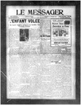 Le Messager, 33e N 60, (07/28/1912) by Le Messager Publishing Co.