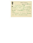02/18/1947 Letter from Monastère des Dominicains by M.-V. Masson