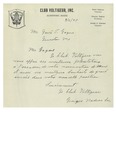 03/06/1947 Letter from Club Voltigeur by George Nadeau
