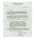 11/03/1947 Letter from the Citizens Food Committee
