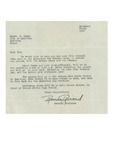 11/05/1947 Letter from Romeo Ricard by Romeo Ricard