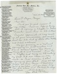 11/15/1947 Letter from American Gold Star Mothers Inc. by Stella McLean