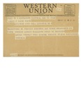 03/15/1948 Western Union Telegram