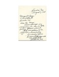 08/09/1948 Resignation Letter from the Lewiston Zoning and Planning Board