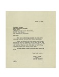 03/04/1949 Letter from Louis-Philippe Gagné by Louis-Philippe Gagné