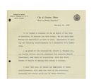 01/14/1949 City of Lewiston Health and Welfare Department Speech by Louis-Philippe Gagné