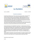 Le Bulletin, Issue 5, (April 2011) by James Myall