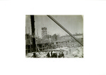 Construction, Sts. Peter & Paul Church Lewiston, Maine Photograph by The Franco-American Collection