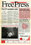 The Free Press Vol.27 No.16, 02-12-1996 by Kate Pierce