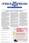The Free Press Vol. 56, Issue 8, 1-27-2025 by Chris Tiner and Cayley Bowman