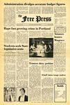 The Free Press Vol.9 No.8, 10-27-1980 by John Cofran