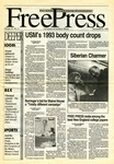 The Free Press Vol.25 No.9, 11-08-1993 by Daniel Hartill