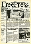 The Free Press Vol.25 No.13, 12-13-1993 by Daniel Hartill