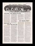 Gay Community News: 1973 November 03, Volume 1 Issue 20