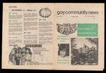 Gay Community News: 1976 October 30, Volume 4 Issue 18