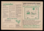 Gay Community News: 1977 December 03, Volume 5 Issue 22