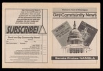 Gay Community News: 1985 January 19, Volume 12 Issue 26