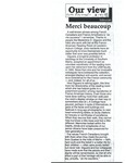 Merci beaucoup Article by Lewiston Sun Journal