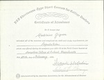 NSA Chautauqua-Type Short Courses for College Teachers Certificate of Attendance by American Association for the Advancement of Science