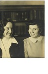 Photograph of Madeleine Giguère and Cecilia Butler